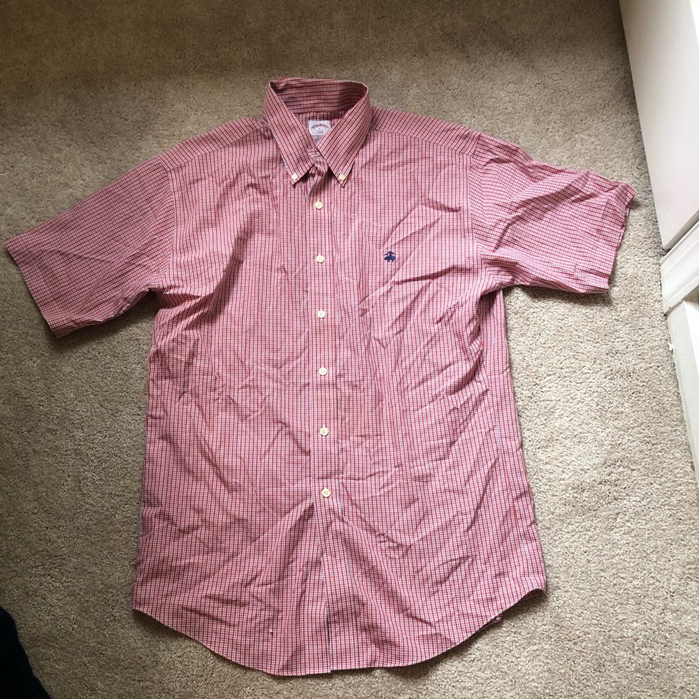 NWOT BROOKS BROTHERS SHORT SLEEVE BUTTON DOWN